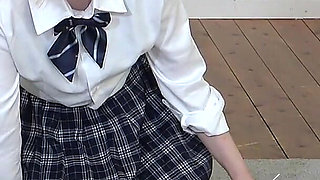 Human Carpet and Spit Hell, Female College Student Walks Around on Teacher's Body and Play Spitting All Over His Body