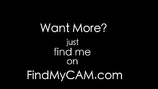 Ebony Amateur Shows Off on Webcam