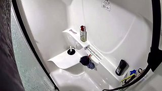 KittieNoOne Shower Cam Uncensored - Big Natural Tits PAWG MILF Caught Voyeur Homemade