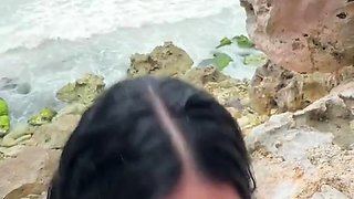 Auhneesh Nicole Fucks On The Beach