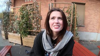 Brunette beauty Felicia Vina gets pounded by Porno Dan’s throbbing dick