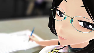 Handjob During the Lecture