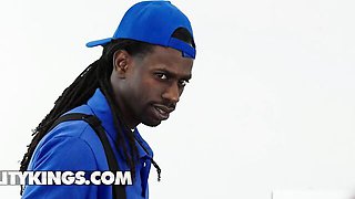 Ebony clip with enticing Mick Blue and Demi Sutra from RK Prime