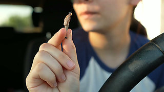 Giantess Roleplay in Car
