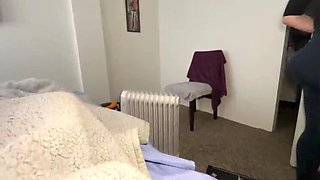 Big Ass Maid in Gym Clothes Gets Fucked Hard by Boss - Levi Solen & Secret Latina