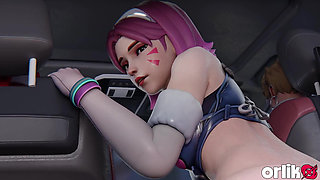 The Rise of a New Popstar - D.va 3D Overwatch Porn Animation