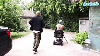 Cum on ass scene with magnificent Ella Reese and Oliver Davis from Cam Soda