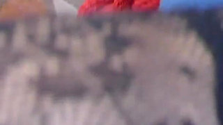 Rope Bound Creampie POV Doggy Fucking