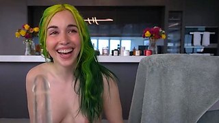 Sneaky Camgirl Rides Her Thick Toy Live for the Cam