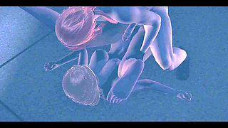 Hentai Uncensored 3D - Erica, Sofi and Sam Sex in the Halls of the Student Residence - Japanese Asian Manga Anime Film Game Porn