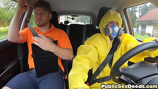 Classy babe in lingerine cockriding