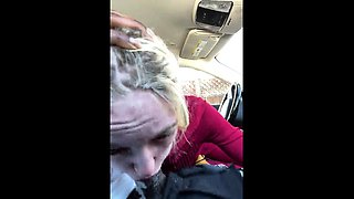 Stunning Blonde Teen Swallows Big Cock