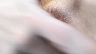 Hot Amateur Blonde Fingers Her Anus