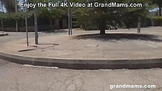 Don\u2019t Get my Seat all Wet! Cougar Emmita Smile Rides Motor for GrandMams