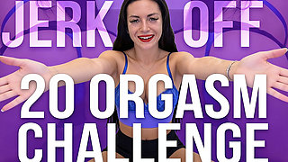 20 Orgasm Cum Collection Challenge JOI and Ultimate CEI Finale