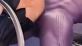 Black Widow Gets Her Ass Destroyed by Thanos 3D Animation #big Boobs