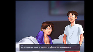 Summertime Saga - ive given her bad monster dildo