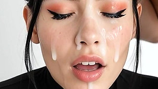 Asian Wife’s First Monster Cock - Shaking & Dripping