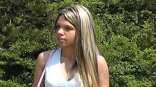 This German Amateur Likes to Pee in Her Panties