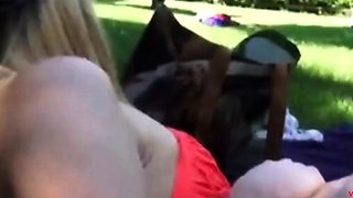 Risky Public Pool Anal Sex with a Teen Amateur