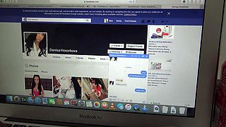 Small tit brunette gives a POV blowjob