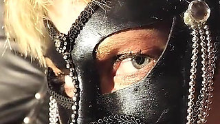 Slut Kika was tied up and whipped by two Mistress