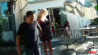 Pike and Charity Catch Babysitter Nude