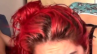 Oral Hardcore in the Bedroom - Camila Goes to the Edge and Swallows Without Shame