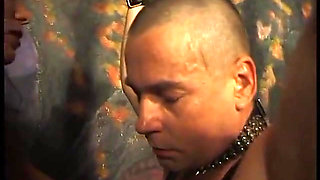 Playing with their two slaves