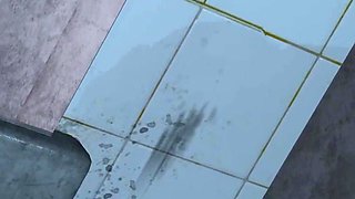 3D Hot Cosplay Model Teasing the Old Dick to Fuck Her Pussy in the Bathroom