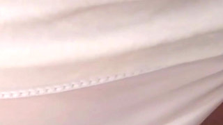 I Lick Balls, Spit on Dick and Caress Dick with My Tongue Through Transparent Nylon Men's Panties