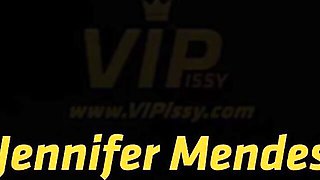 VIPissy featuring Jennifer Mendes's piss and cum video