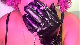 BBW Smoking Latex and Pantyhose Fetish