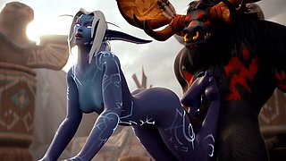 Video Game Girlfriends Compilation of 3D Fucked Scenes