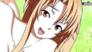 Sword Art Online Hentai Fucking Asuna Uki Anime Cartoon Naruto Kunoichi Trainer MILF Teen Big Tits Asian Cosplay Doggystyle ass