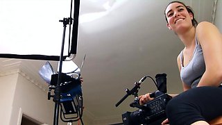 Black and white lesbians finger