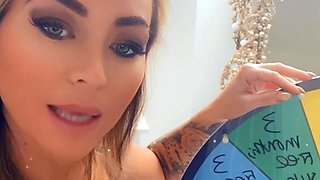 Big boobs milf masturbates with her dildo