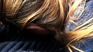 Amateur milf car outdoor handjob