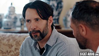 Hispanic and redhead teenage fucks stepdads