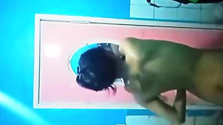 Peek At Hijab Students 18+ Taking A Shower