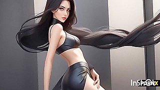 Sexy Indian Girlfriend With Boyfriend , Private Bedroom - Car Toon