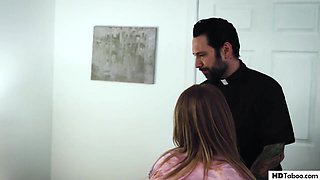 UNSPOILED TABOO Mischievous Dame Having Orgy With Sinner Pastor - Eliza Eves, Tommy Pistol