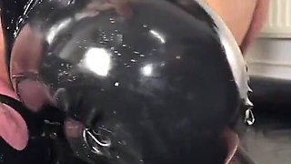 Swimming in Piss 1: Training Pig to Swallow Every Drop