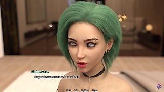 Sexy Stepsisters Share Own Stepbrother's Cock and cum - 3D Hentai Game - Crush