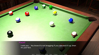 Nursing back to pleasure: playing pool with two sexy girls ep 74