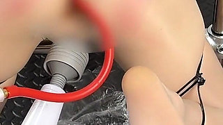 Voice-controlled Electric Shock Enema with Electric Shock Collar Spray