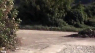 Kicking a Horny Guy in the Street