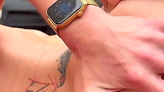 Blonde MILF Gets Fucked in Her Backyard!