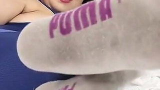 The Stinkiest Sneakers - Sydney Screams Makes You Sniff Their Smelly Sneakers and Socks After Sweaty Workout