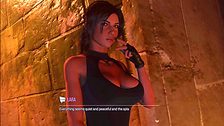 Croft Adventures 1 Lara Found a Glory Hole She Went Into the Chamber and Got All Her Desires Blissed